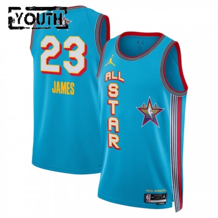 Dres All-Star 2025 Lebron James Jordan Plava Swingman - Dječji